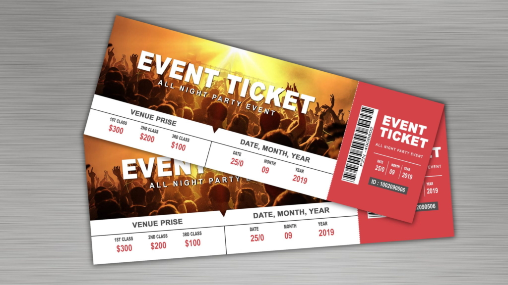 event tickets